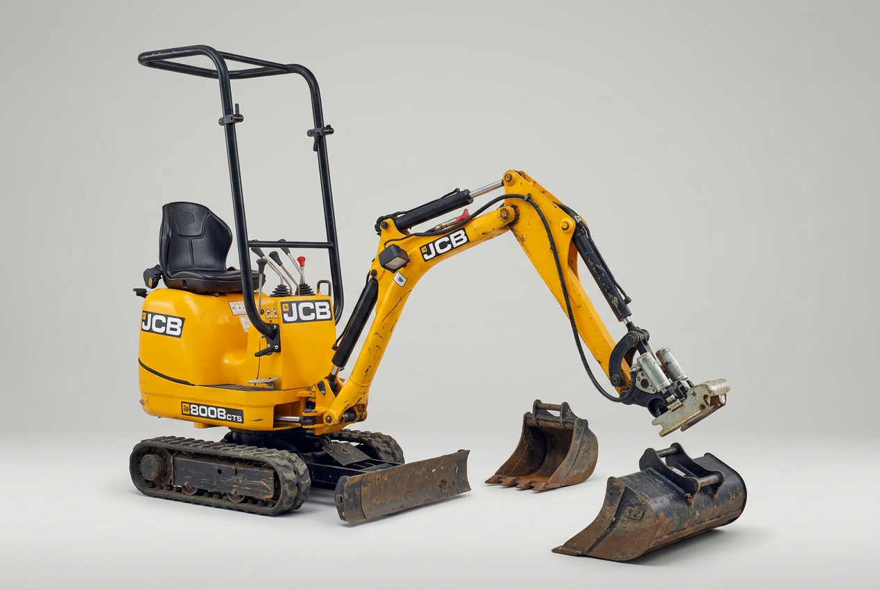 2014 JCB 8008 CTS used mini excavators for sale — photo 2