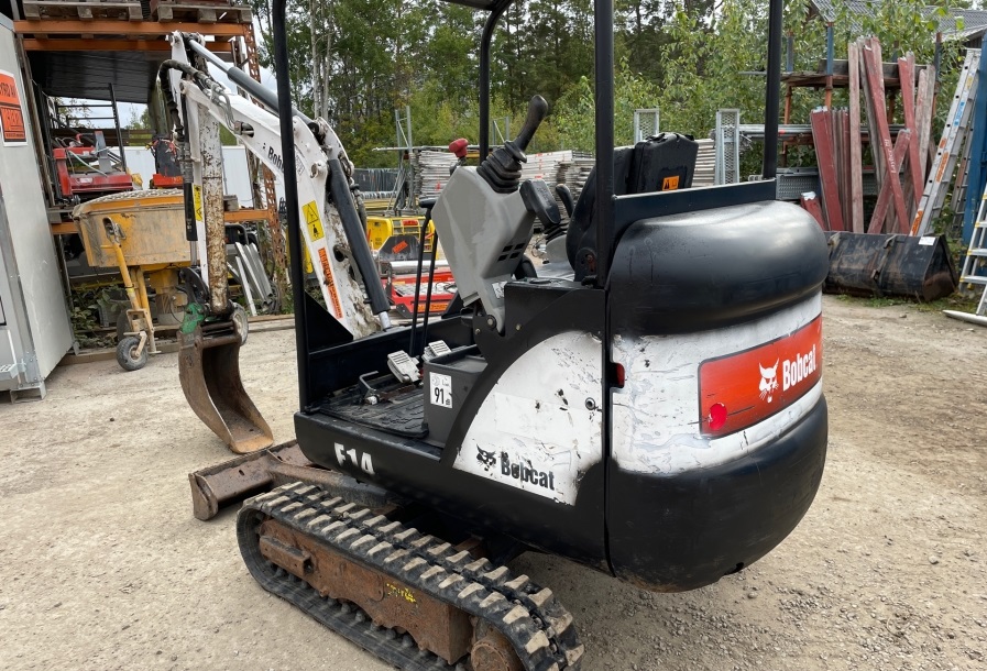 2013 Bobcat E14 A EM used mini excavators for sale — photo 4