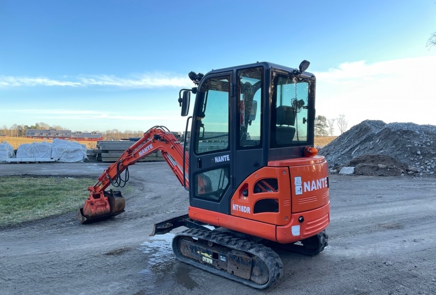 2019 Nantes NT18 DR used mini excavators for sale — photo 2