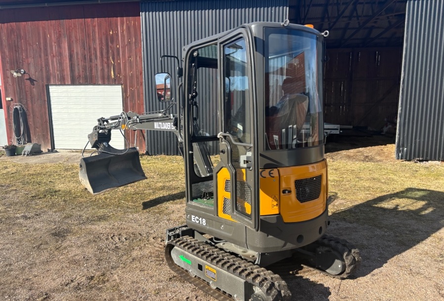 2024 Multiloader EC18 used mini excavators for sale — photo 2