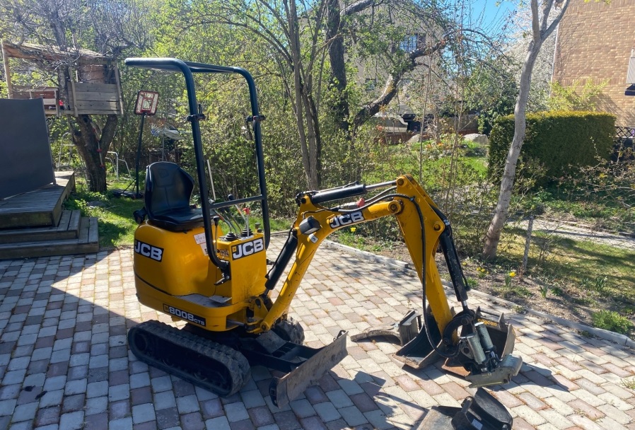 2014 JCB 8008 CTS used mini excavators for sale — photo 2