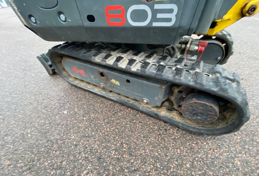 2016 Wacker Neuson 803 used mini excavators for sale — photo 6
