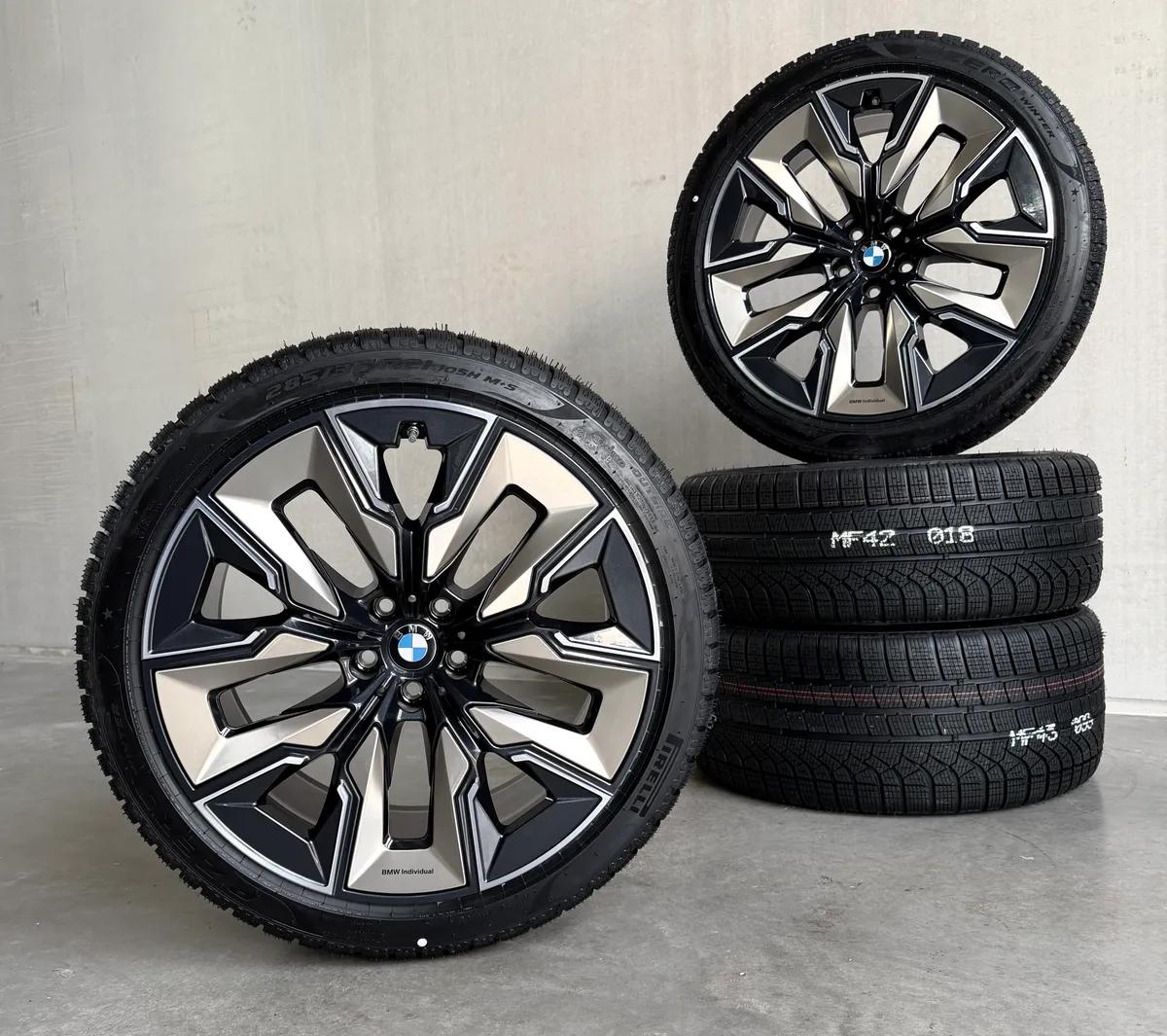 Original 21-inch BMW X3 G45 7 Series i7 G70 Styling 910i Individual used wheels for sale — photo 2