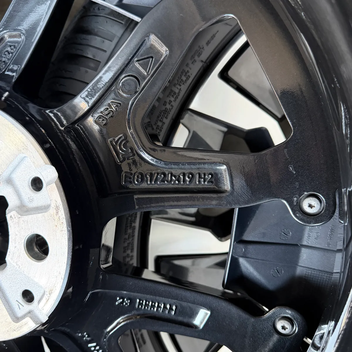 Original 19-inch BMW X3 G45 7 Series i7 G70 Styling 941 used wheels for sale — photo 8