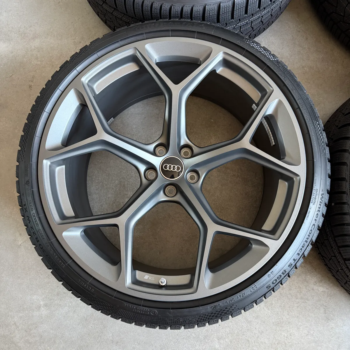 Original 22-inch Audi RS6 RS7 4K C8 Performance used wheels for sale — photo 6