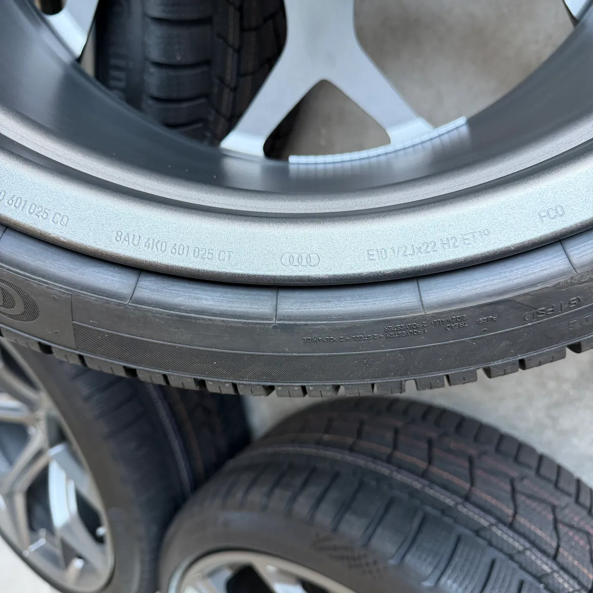 Original 22-inch Audi RS6 RS7 4K C8 Performance used wheels for sale — photo 9