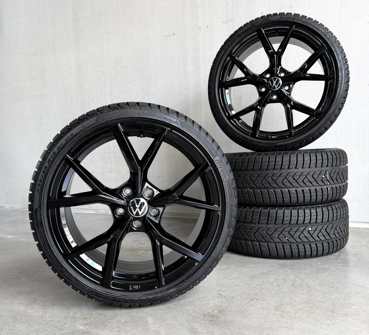 Original 19-inch VW Golf 7 8 R GTI Estoril used wheels for sale — photo 2