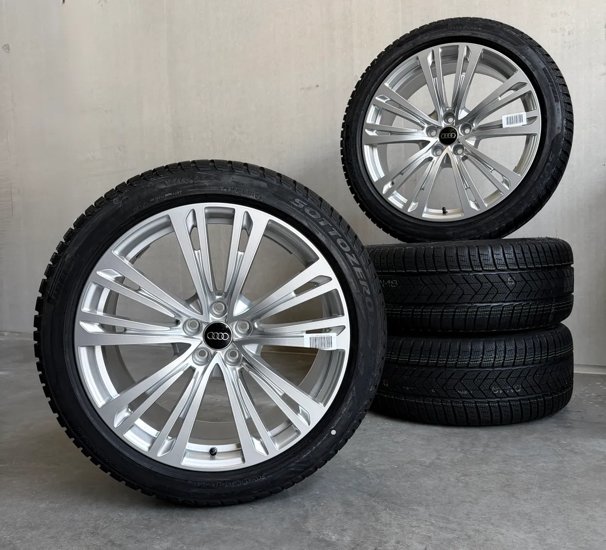 Like NEW Original 20 inch Audi A8 4N D4 D5 S-Line used wheels for sale — photo 2