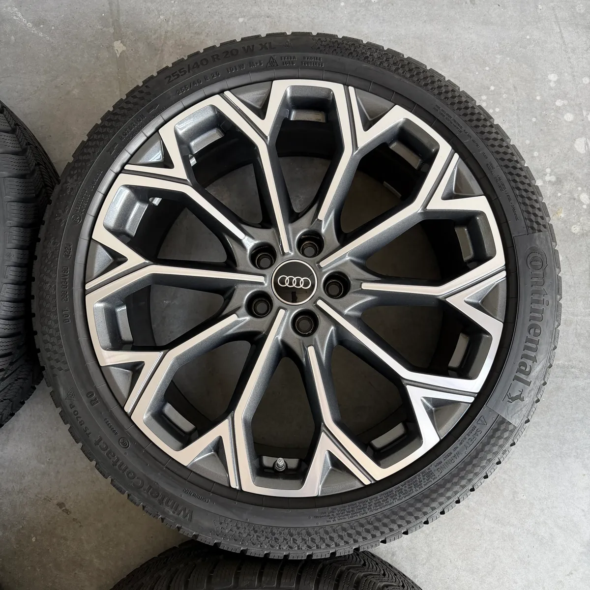 Original 20-inch Audi A6 S6 4P 4K C9 used wheels for sale — photo 3