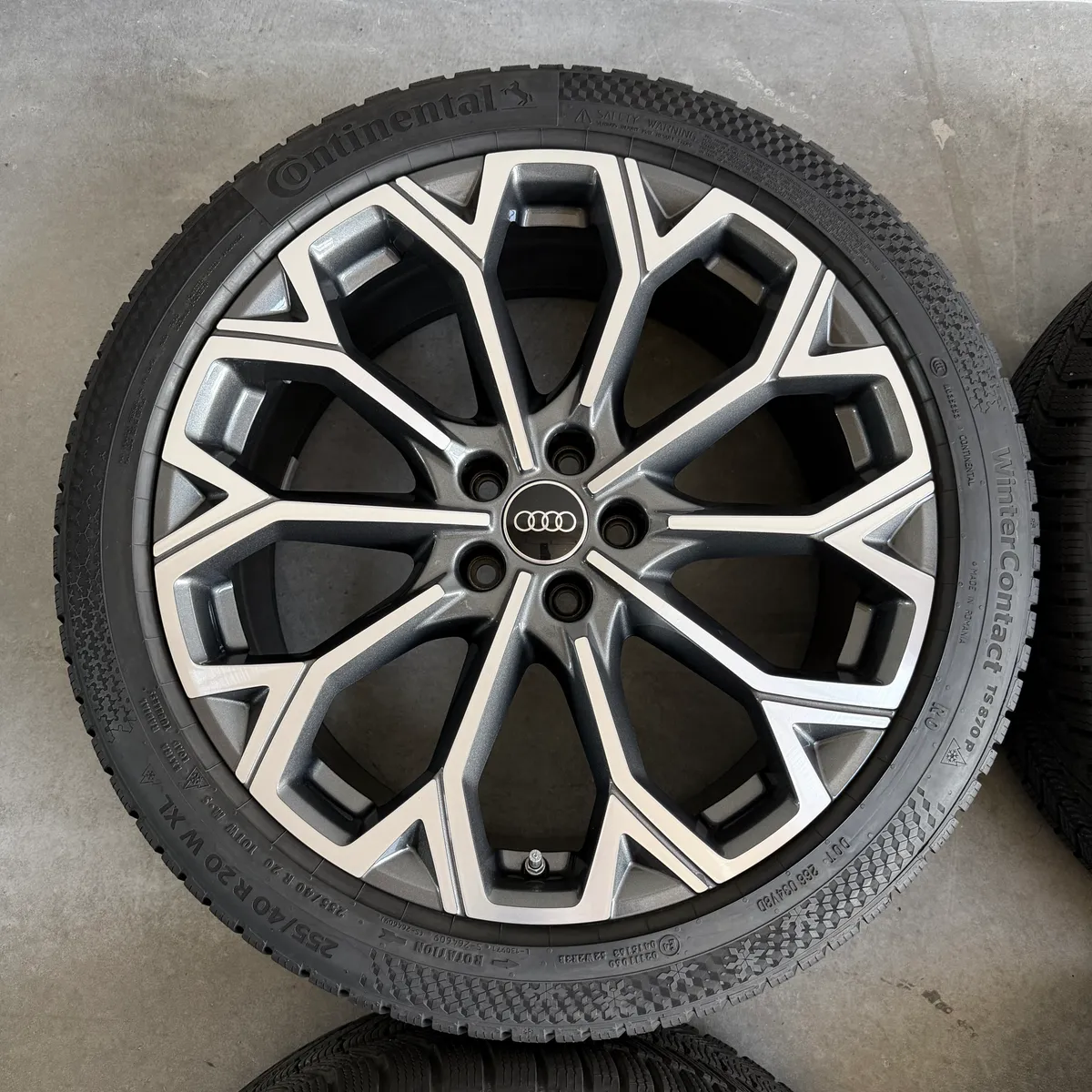 Original 20-inch Audi A6 S6 4P 4K C9 used wheels for sale — photo 4