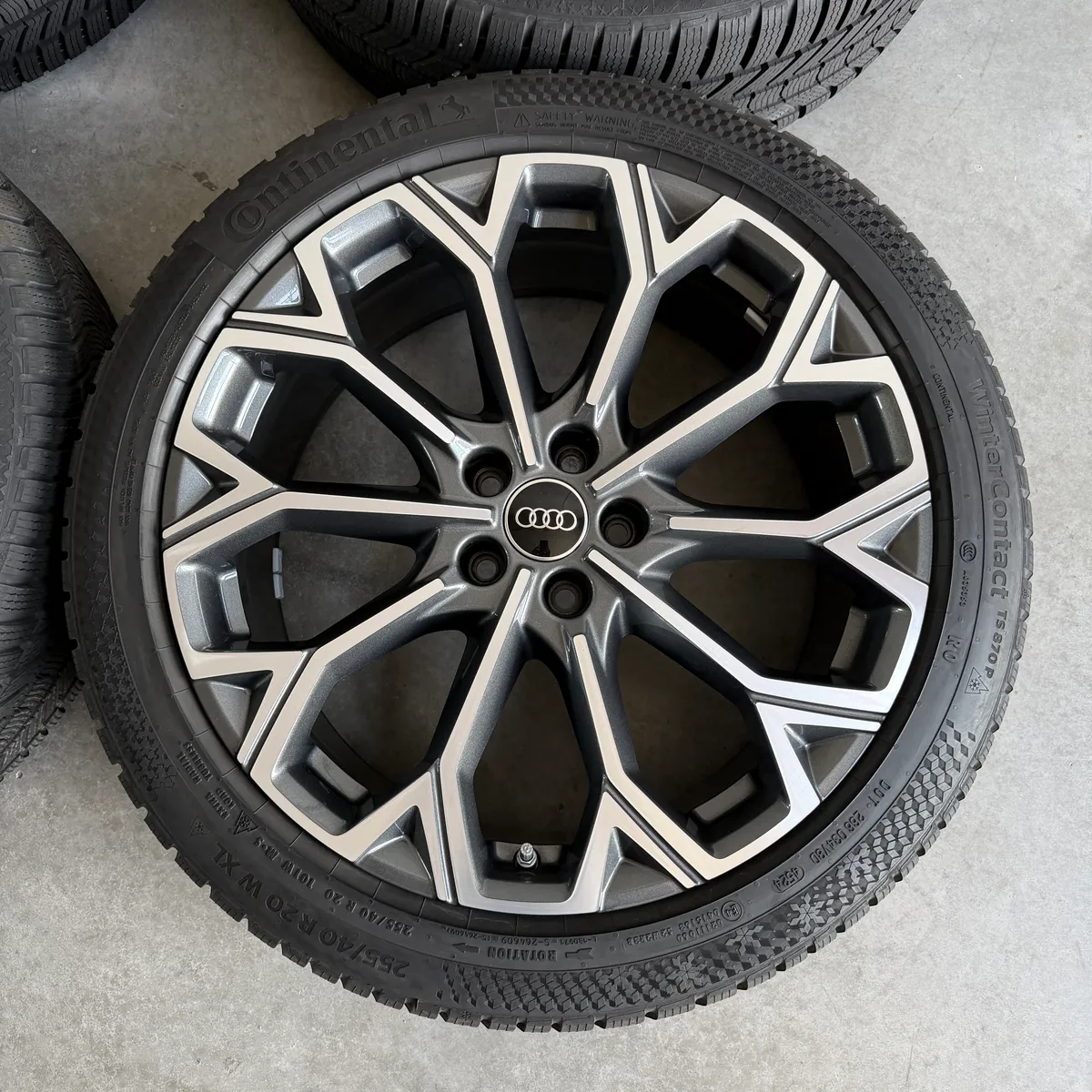 Original 20-inch Audi A6 S6 4P 4K C9 used wheels for sale — photo 5