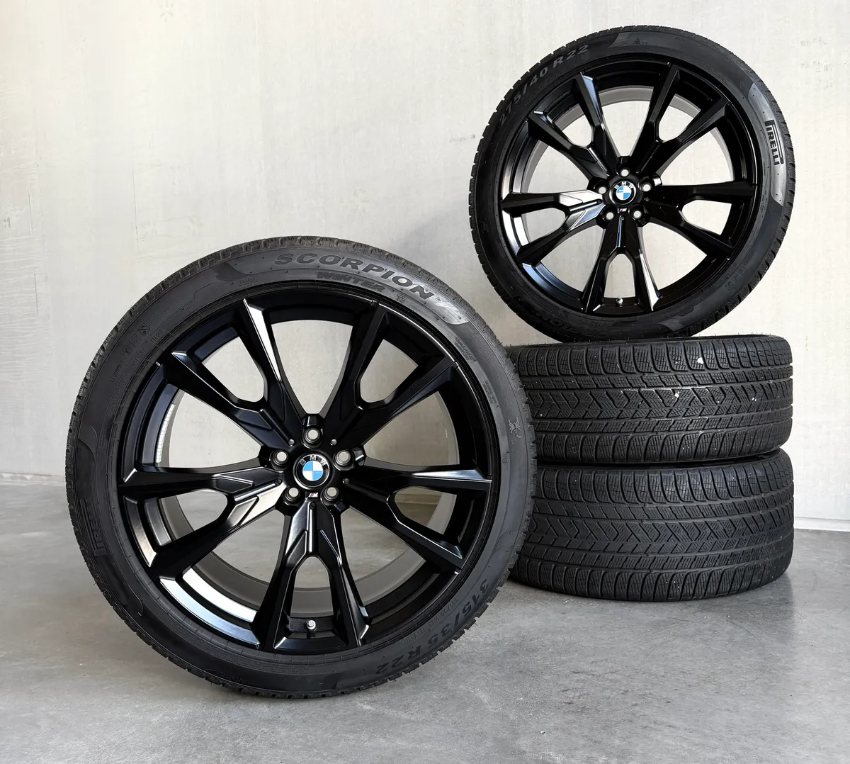 Original 22-inch BMW X7 G07 Styling 755M M755 used wheels for sale — photo 2
