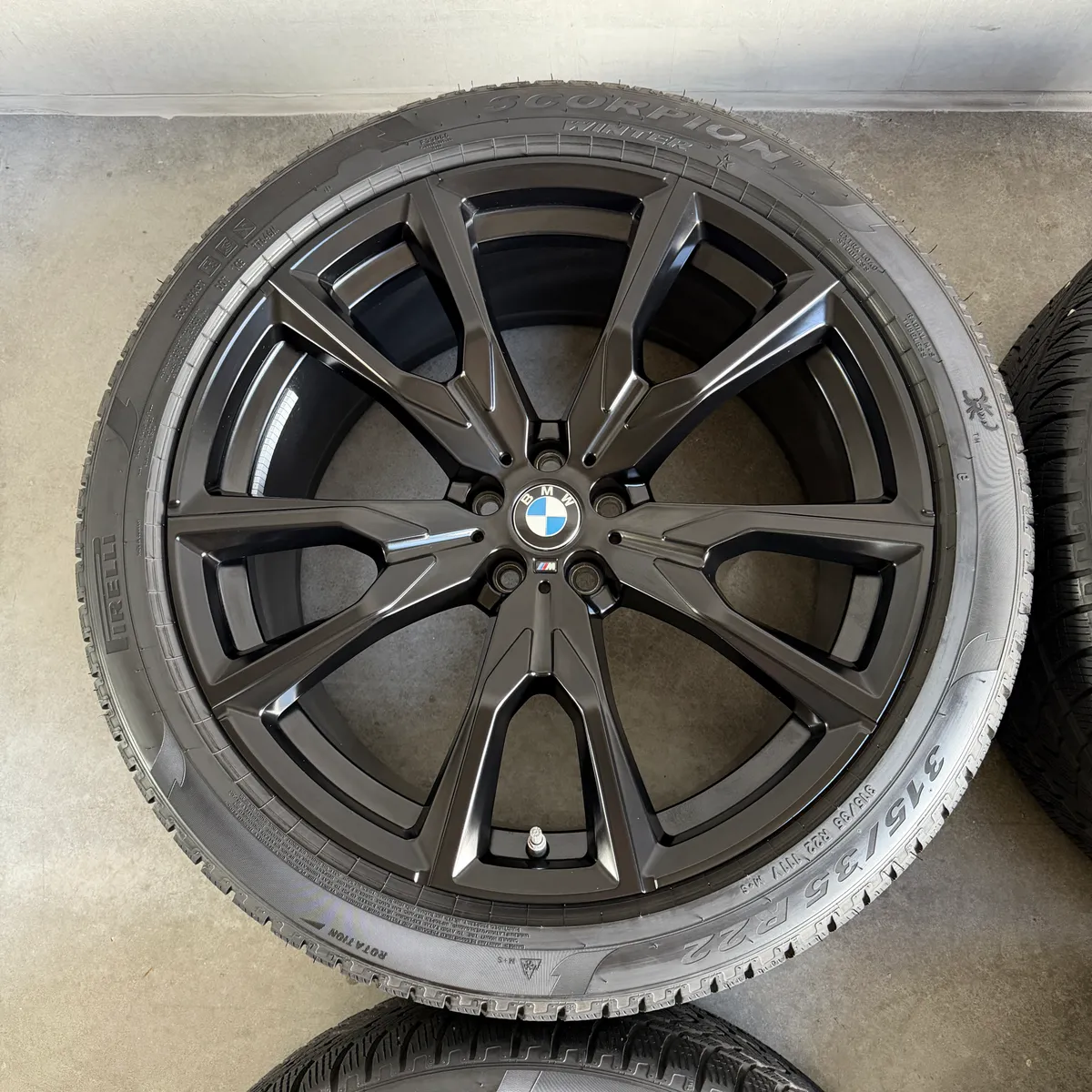 Original 22-inch BMW X7 G07 Styling 755M M755 used wheels for sale — photo 5