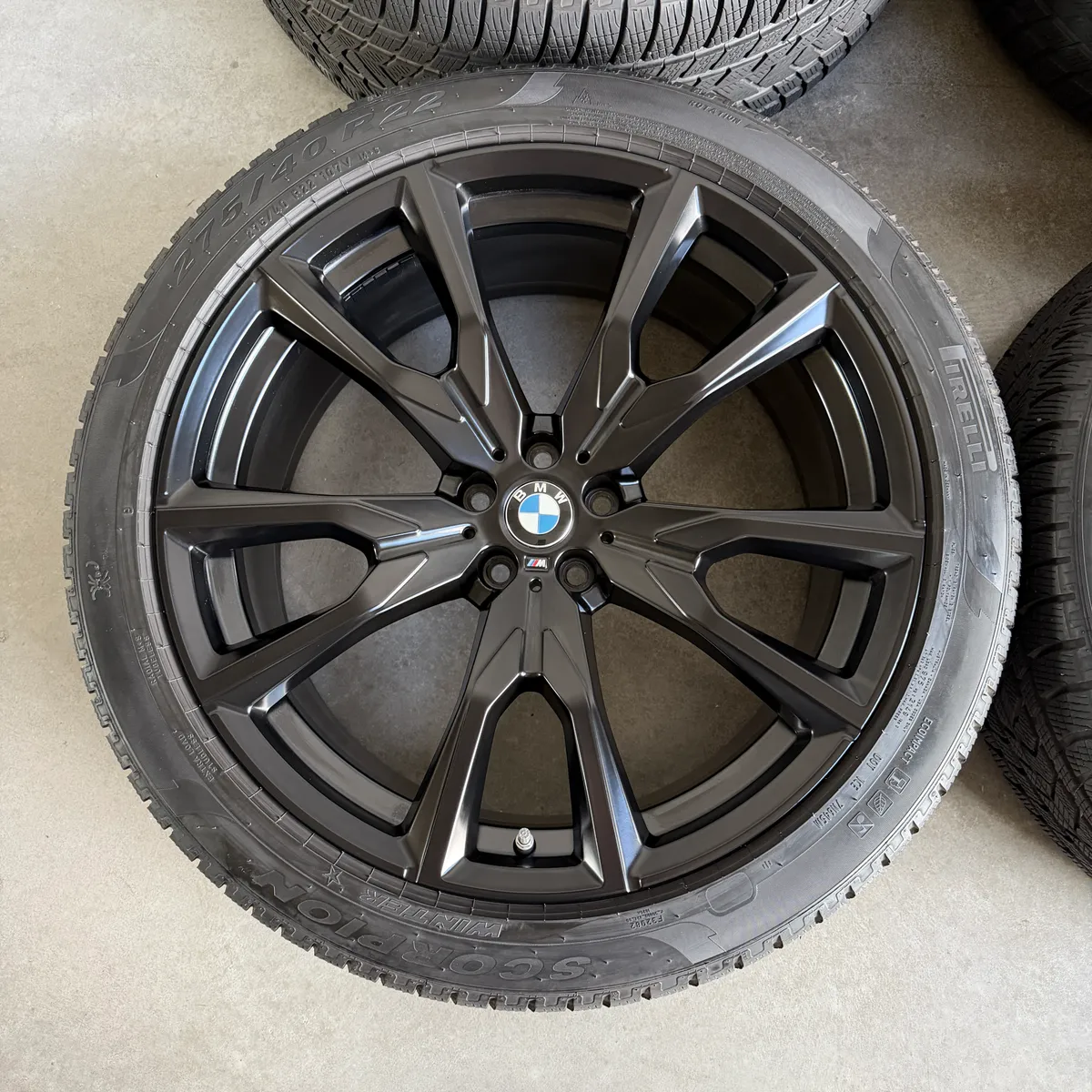 Original 22-inch BMW X7 G07 Styling 755M M755 used wheels for sale — photo 6