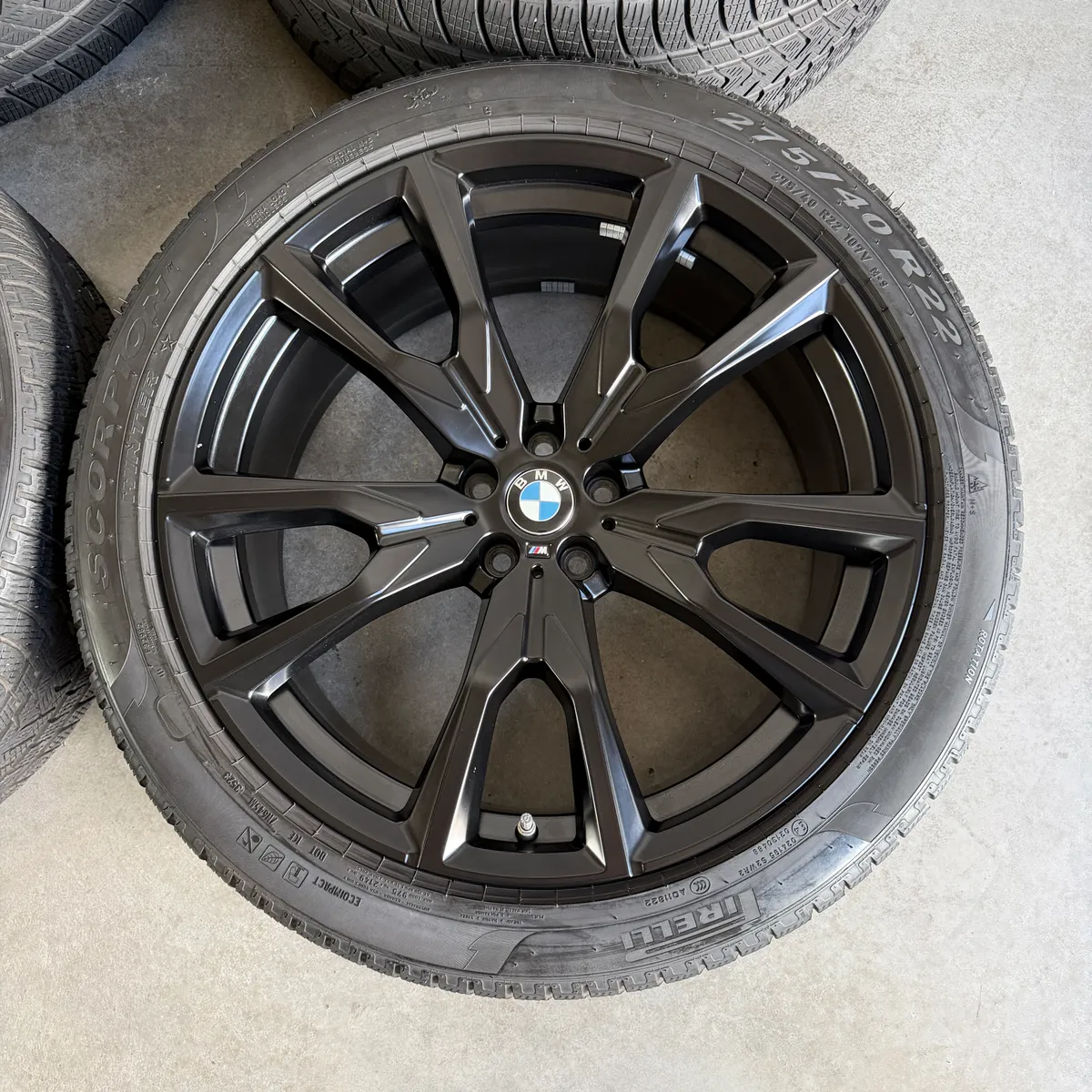 Original 22-inch BMW X7 G07 Styling 755M M755 used wheels for sale — photo 7