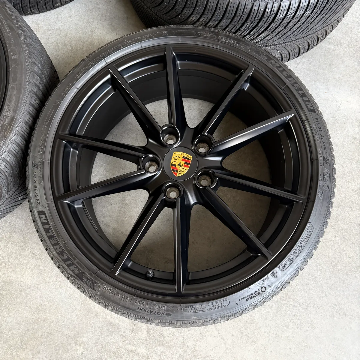 Original 20/21 inch Porsche 911 992 992.1 Carrera S 4S GTS used wheels for sale — photo 7