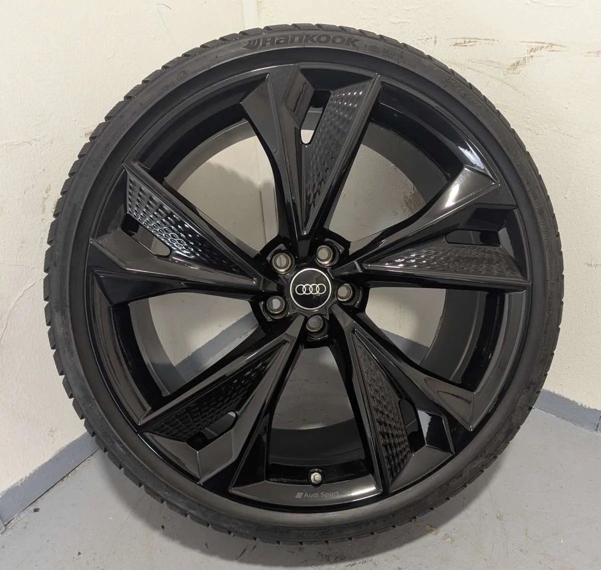 Original 22-inch Audi RS6 RS7 4K C8 structure used wheels for sale — photo 4