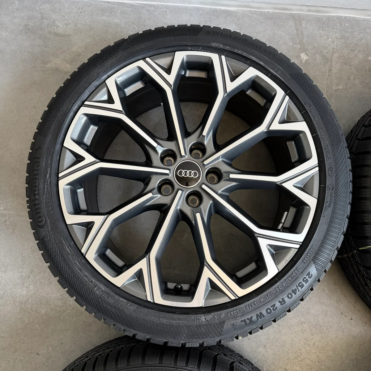 Like new, original 20-inch Audi A6 S6 4P 4K C8 C9 used wheels for sale — photo 4
