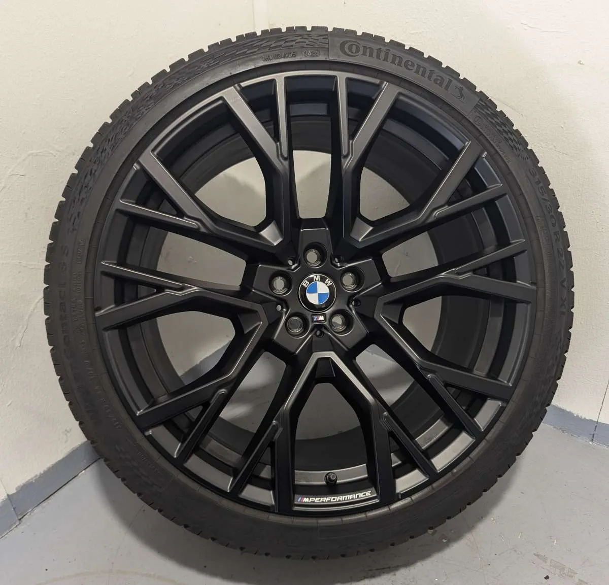 Original 21/22 inch BMW X5M F95 X6M F96 Styling 809M M809 used wheels for sale — photo 2