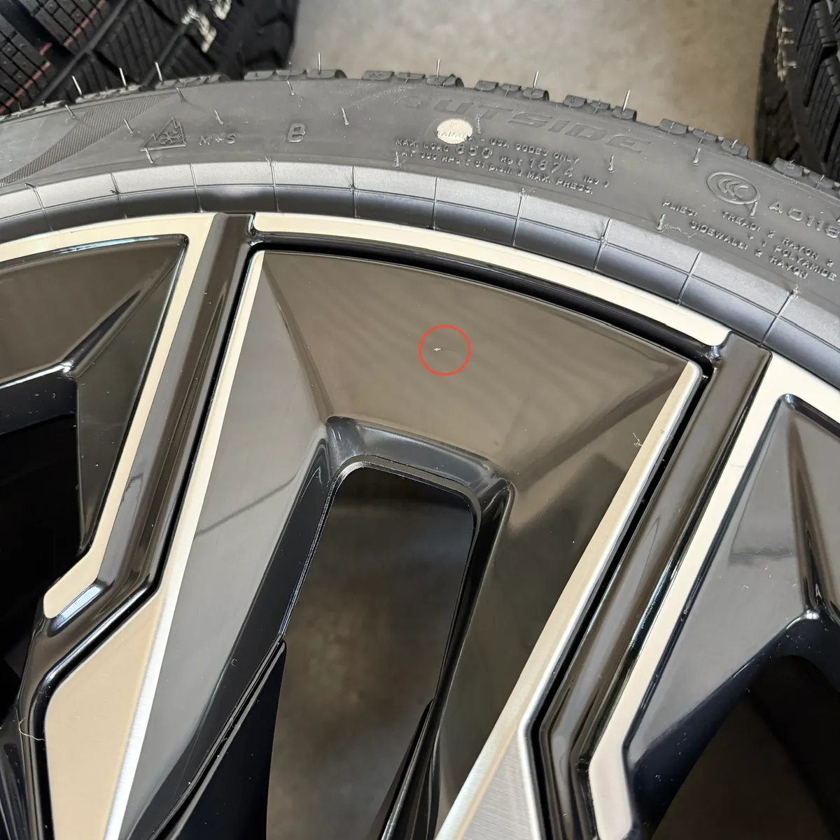Like NEW Genuine 21 inch BMW X3 G45 7 Series i7 G70 Styling 909M M909 used wheels for sale — photo 9